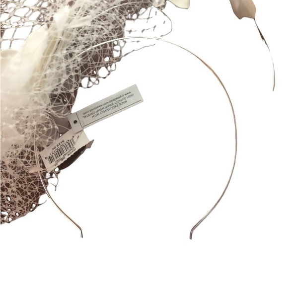 David’s Bridal Russian Tulle Blusher Veil W/Handband & Swarovski Crystals NEW - Picture 7 of 11